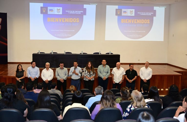 Autoridades de la UAS dan la bienvenida a personal docente y administrativo, supervisan instalaciones y encabezan reuniones de trabajo en unidades académicas previas al inicio del ciclo escolar 2026-2027