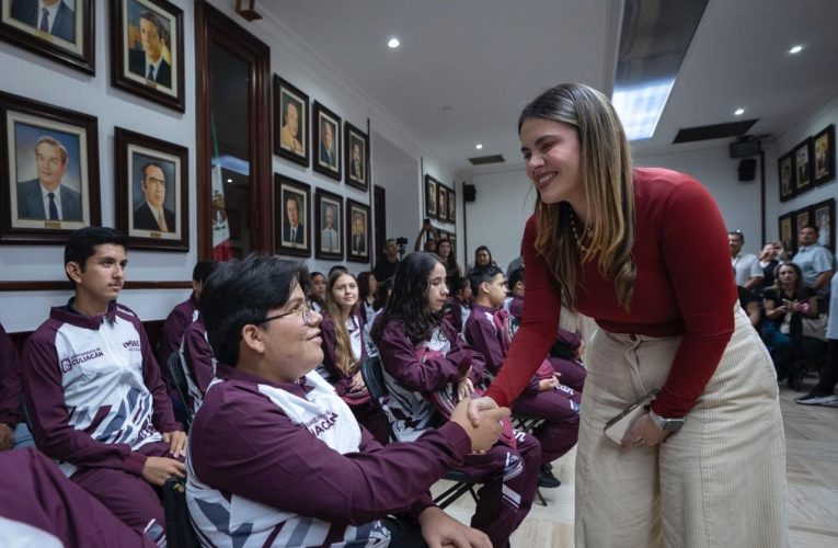 Abandera Ana Miriam Ramos a delegación Culiacán rumbo a la Paralimpiada CONADE 2026; “Culiacán cree en ustedes”