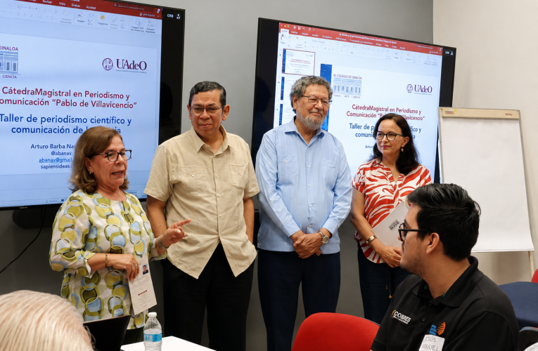 Inicia en El Colegio de Sinaloa el Taller de Periodismo Científico y Comunicación de la Ciencia