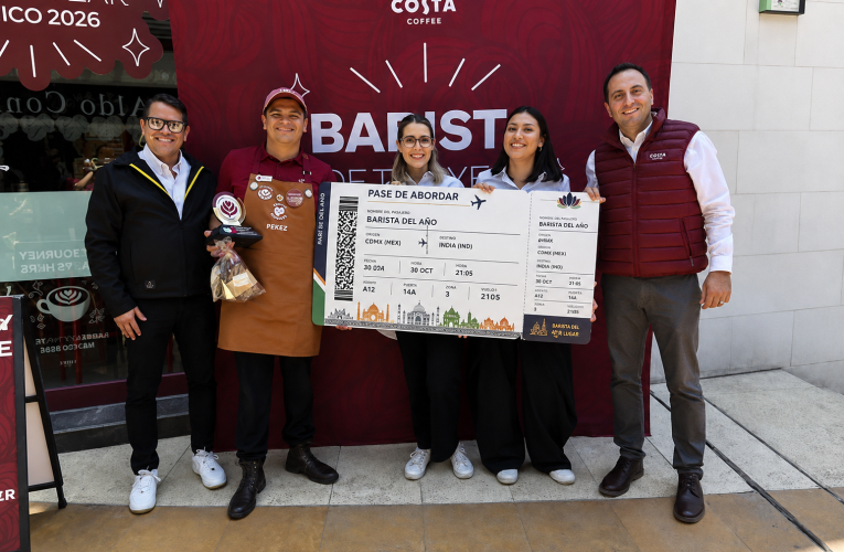 COSTA COFFEE LLEVARÁ EL TALENTO MEXICANO A LA COMPETENCIA GLOBAL BARISTA OF THE YEAR 2026