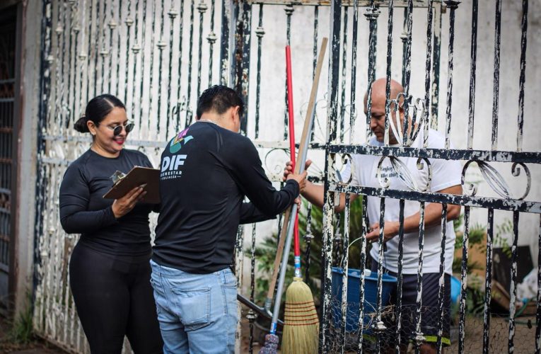 Ayuntamiento atiende a familias de Bachigualato, Barrancos y Rincón del Parque afectadas por las lluvias