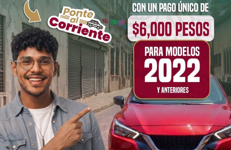 SATES invita a regularizar adeudos vehiculares antes de que termine agosto