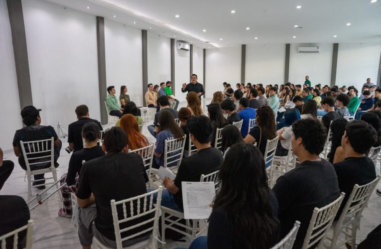 La juventud tiene el talento, las ideas y la capacidad para transformar Sinaloa: Ricardo Madrid.