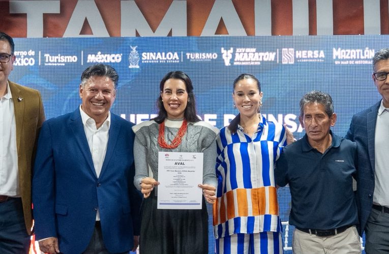 Presentan en CDMX el Gran Maratón Hersa Mazatlán 2026; prevén 30 mil visitantes y una derrama de 155 millones de pesos