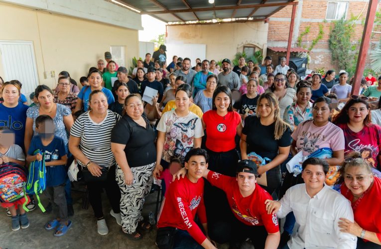 PRI Sinaloa y PRI Culiacán inician entrega de útiles y mochilas escolares en comunidades y colonias.