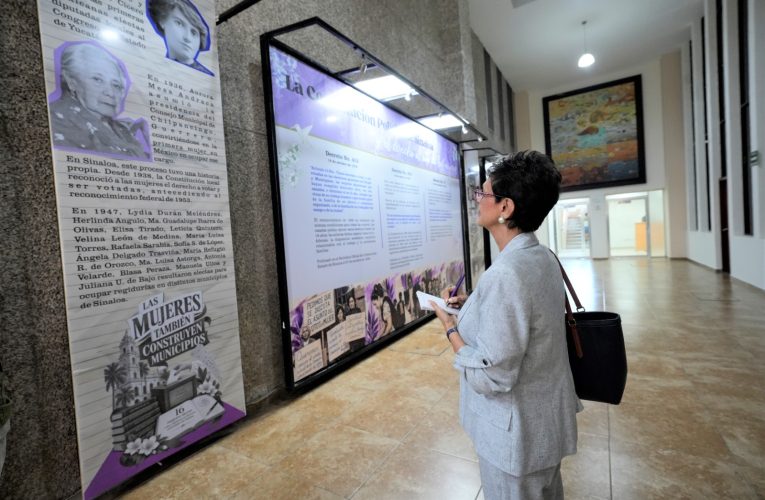 Conmemora Congreso de Sinaloa los 73 años del voto de las mujeres.