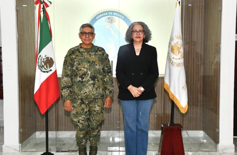 Gobierno de Sinaloa y Secretaría de Marina fortalecen la coordinación para reforzar la seguridad y recuperar espacios públicos en la entidad